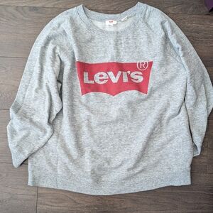 Levi's Gray Crewneck Sweater